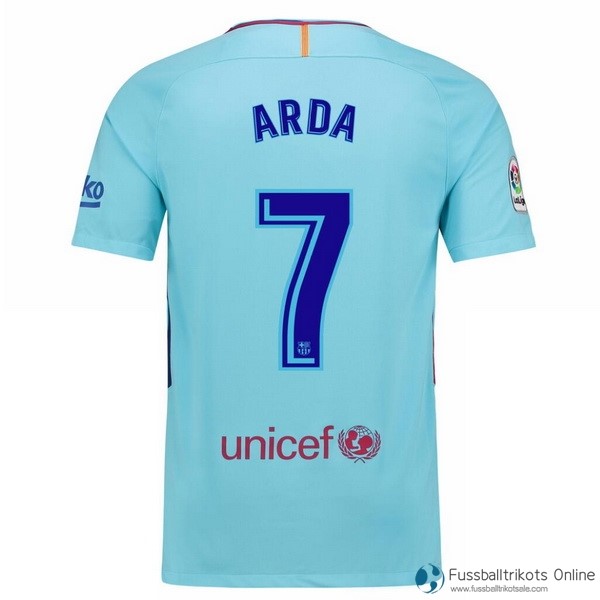 Barcelona Trikot Auswarts Arda 2017-18 Fussballtrikots Günstig